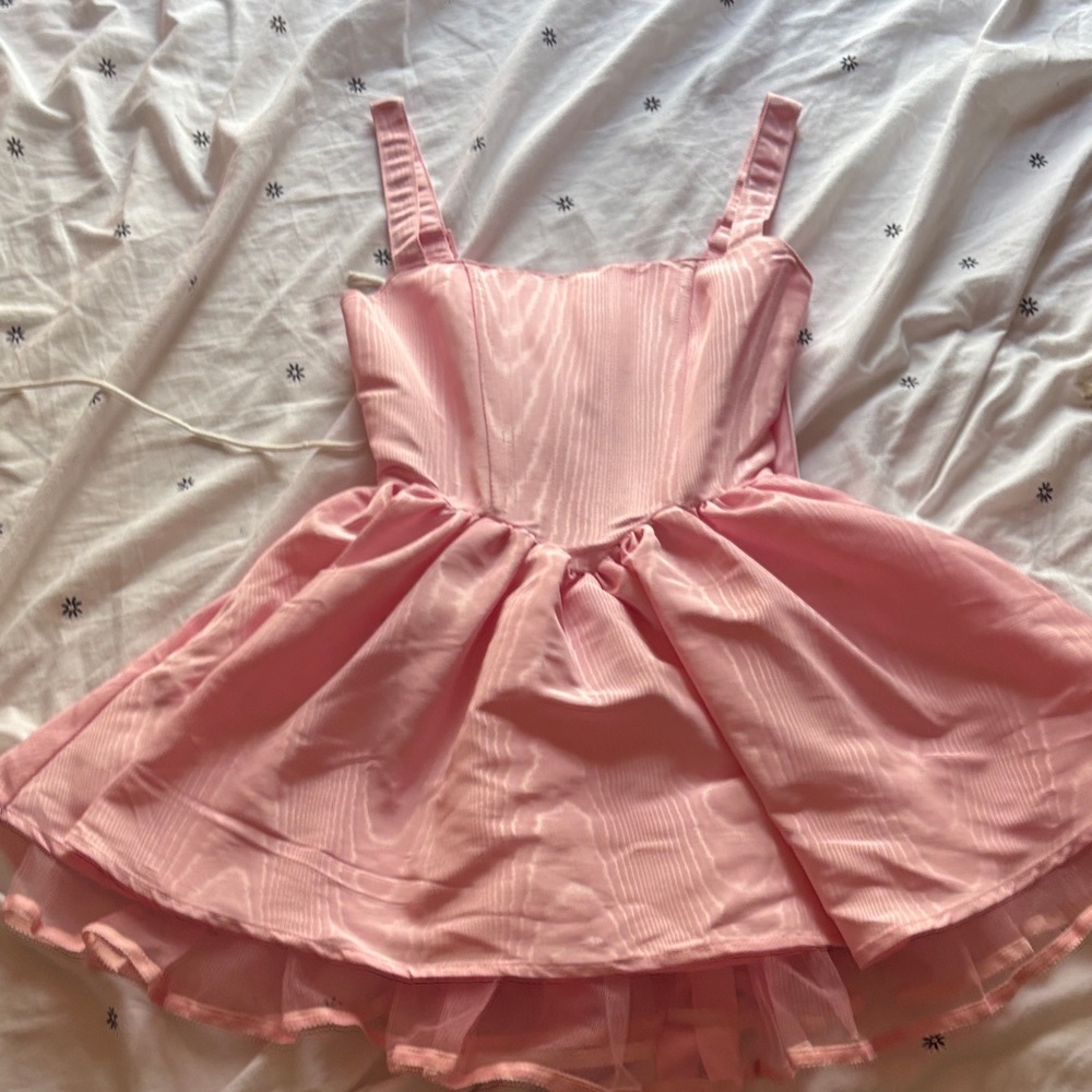 Pink Sleeveless Dress